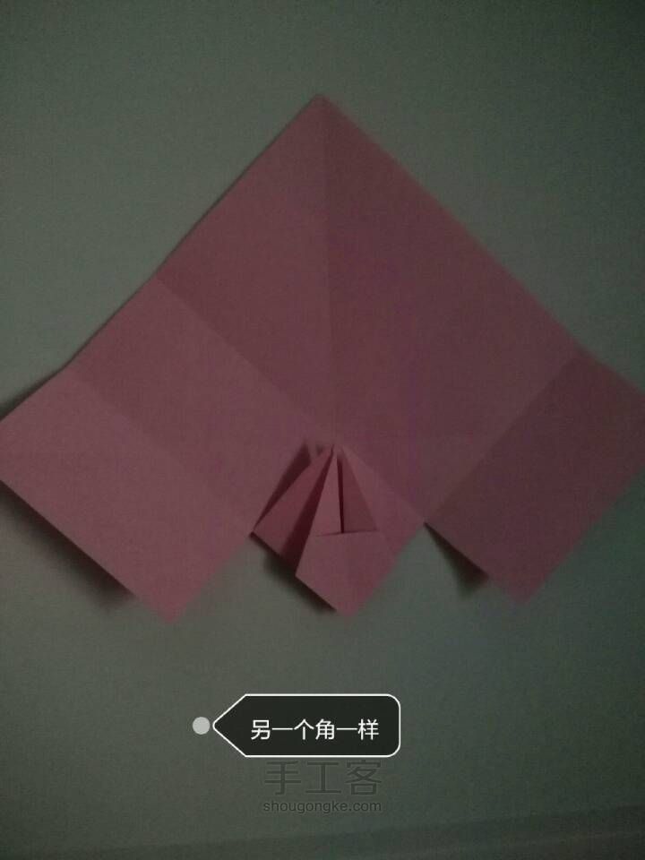 【小兔子信封】－折纸教程 第11步