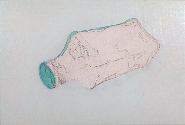[手把手]手繪教程-4
原創教程-深色玻璃瓶 第3步