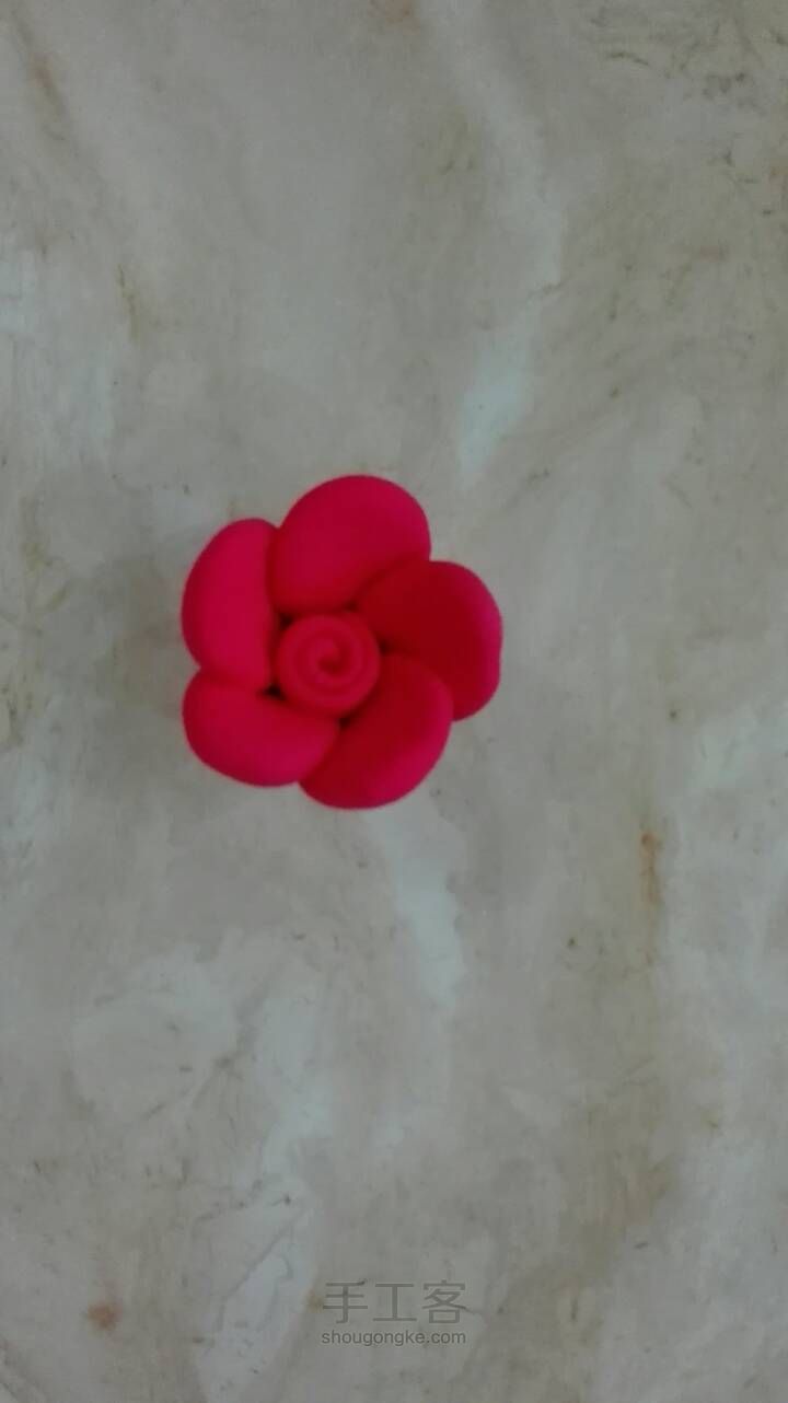 萌萌哒玫瑰花 第4步