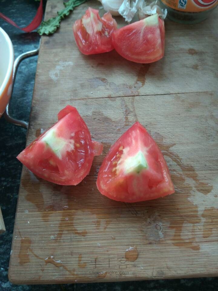 西红柿鸡蛋面 第2步