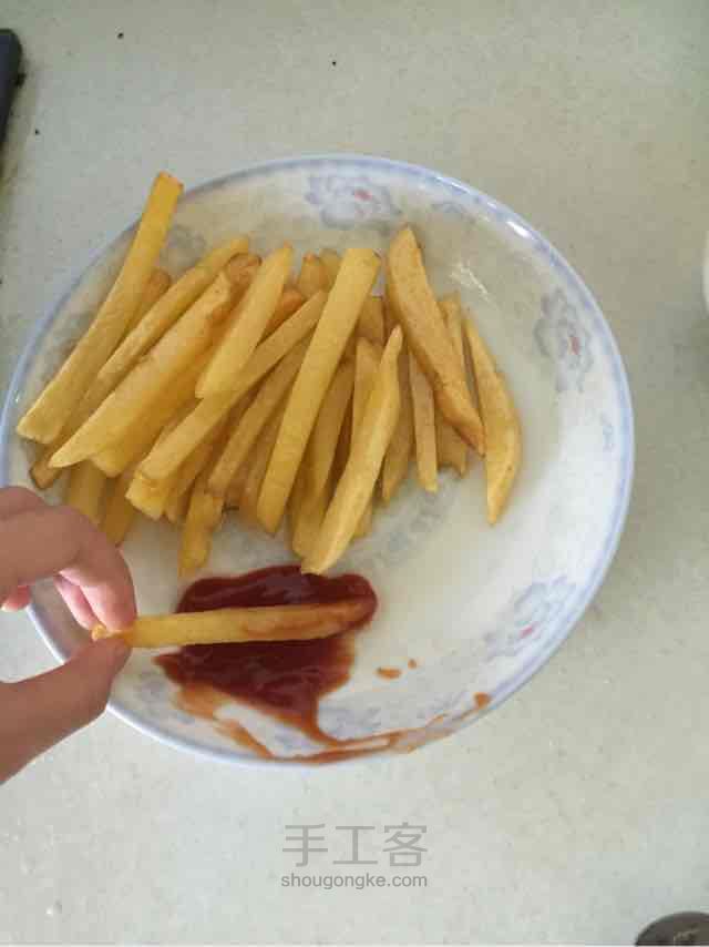 美味健康的薯条🍟 第18步