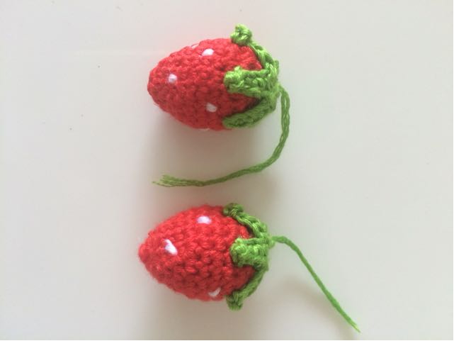 草莓🍓耳坠 第15步