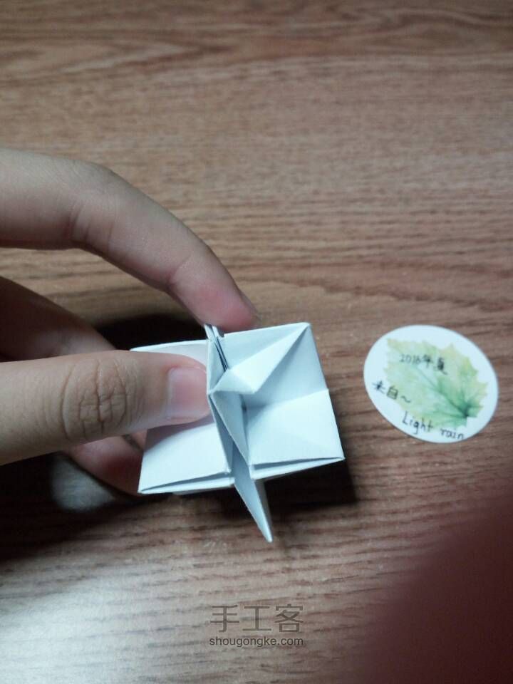 纸星星（组合型折纸） 第23步