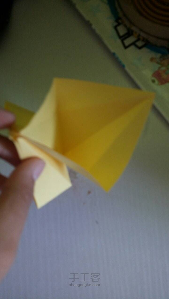三角形盒子 第5步