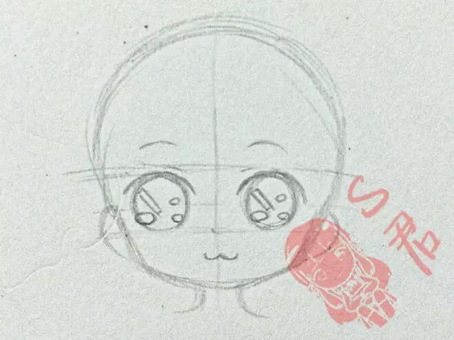 兔女郎的眼睛画法(转) 第2步