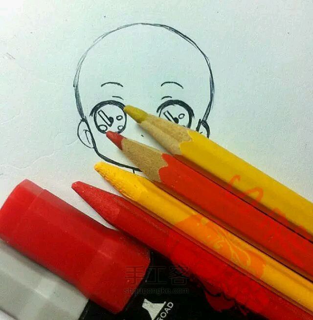 兔女郎的眼睛画法(转) 第4步