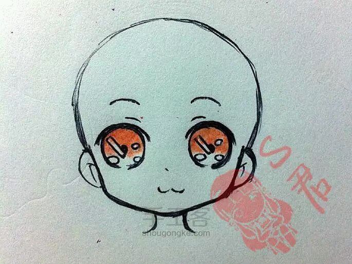 兔女郎的眼睛画法(转) 第5步