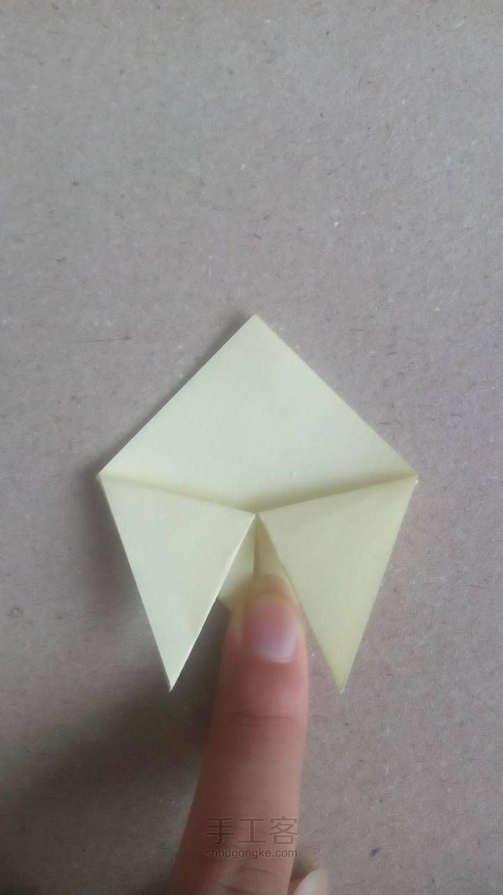 折纸蝉 第5步