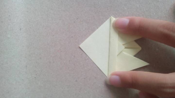 折纸蝉 第7步