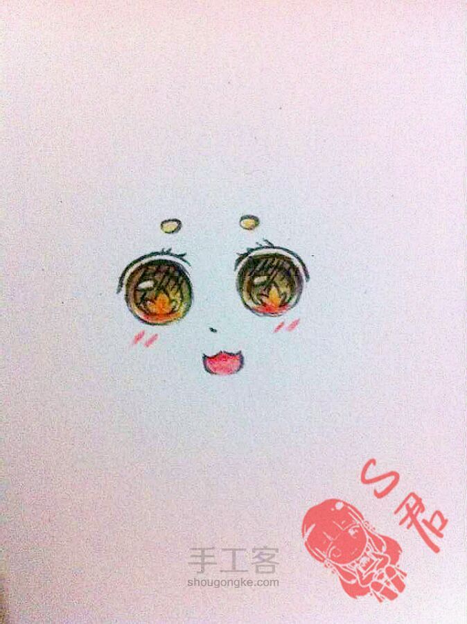 小狐仙的眼睛画法(转) 第4步