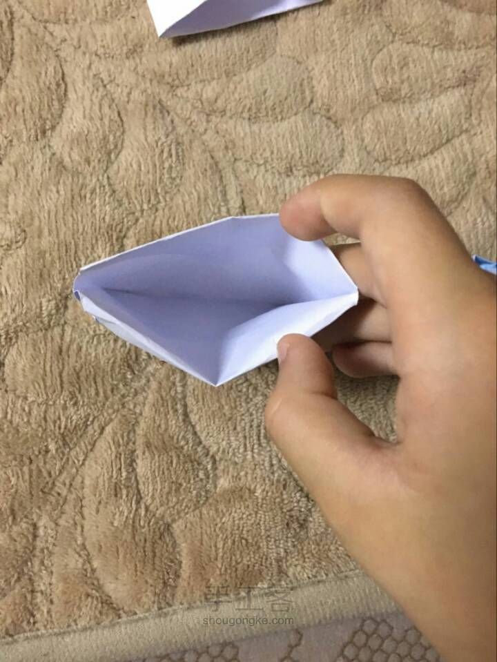 手工折纸信封 第10步