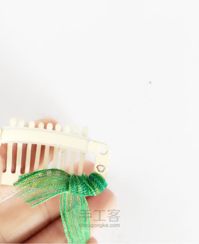 宝宝毛毛夹 第8步