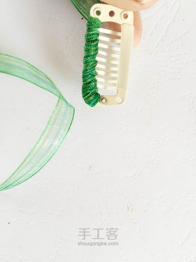宝宝毛毛夹 第10步