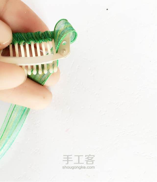 宝宝毛毛夹 第11步