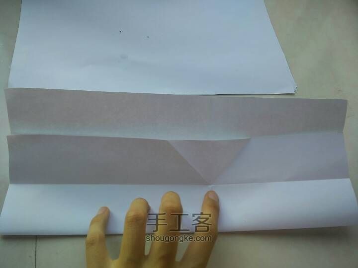 实用折纸:双笔筒 第3步