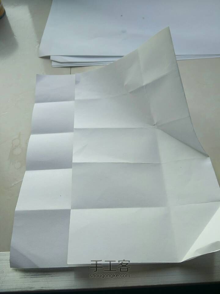 实用折纸:双笔筒 第12步
