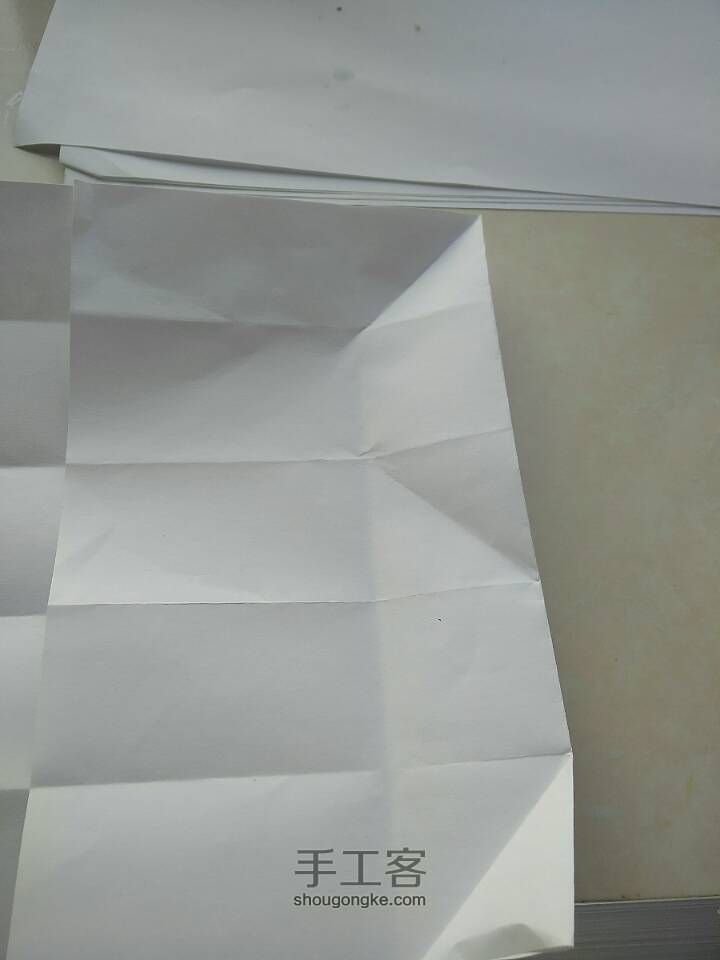 实用折纸:双笔筒 第13步
