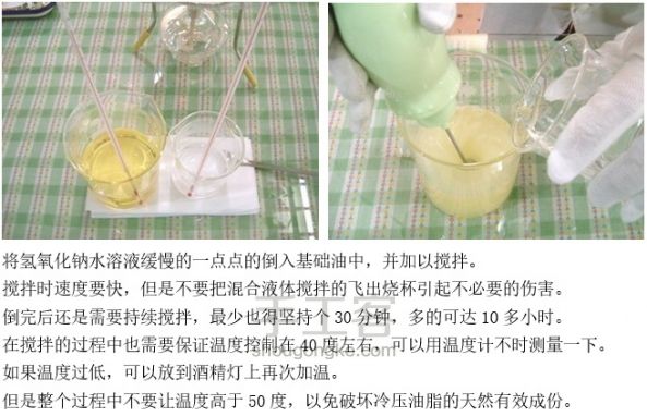 幸福小皂皂的制作工具及流程 第4步