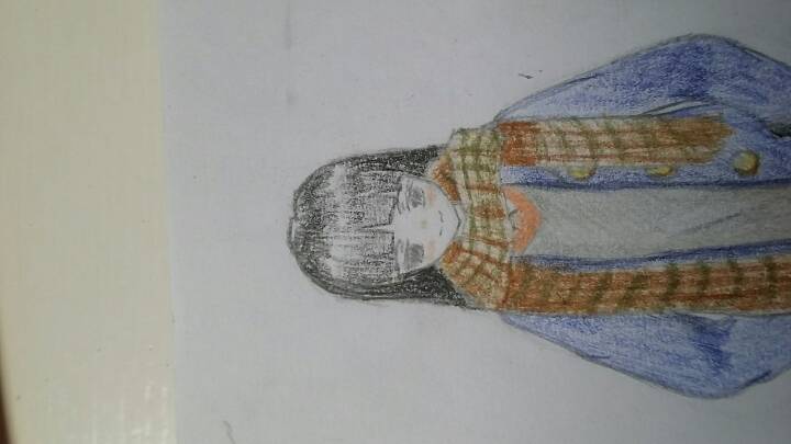 辉柏嘉48色水溶性彩铅的画，初尝试嘿嘿 第6步