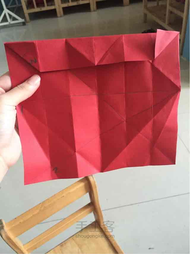 折纸鲤鱼 第9步