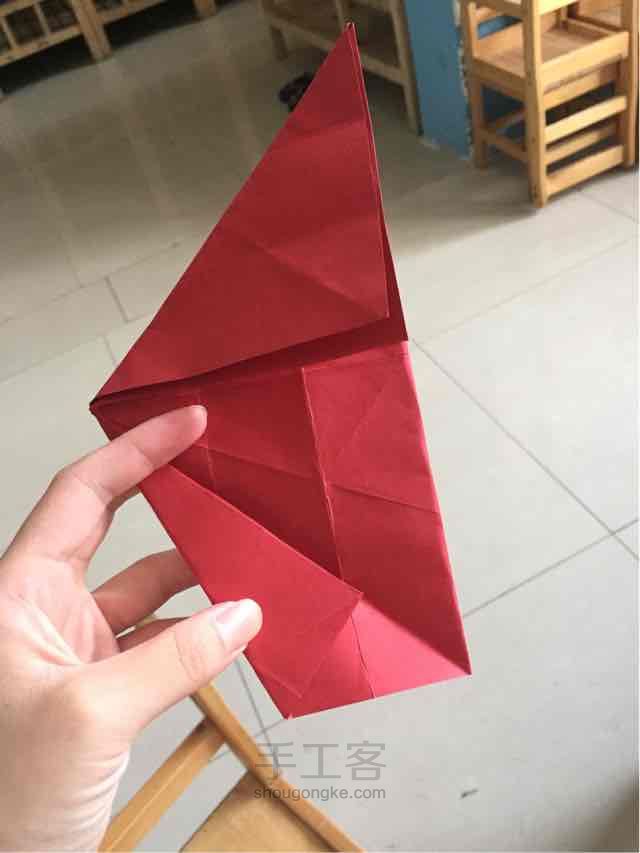 折纸鲤鱼 第7步