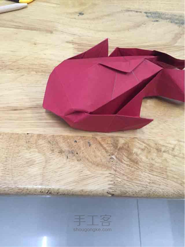 折纸鲤鱼 第17步