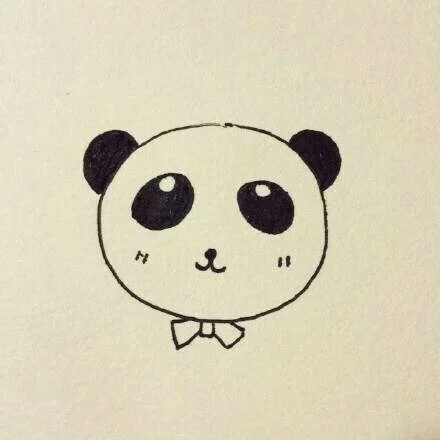 论如何画一只国宝大熊猫 第5步