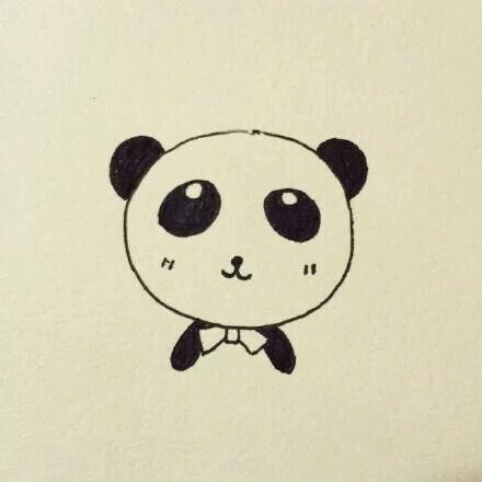 论如何画一只国宝大熊猫 第6步