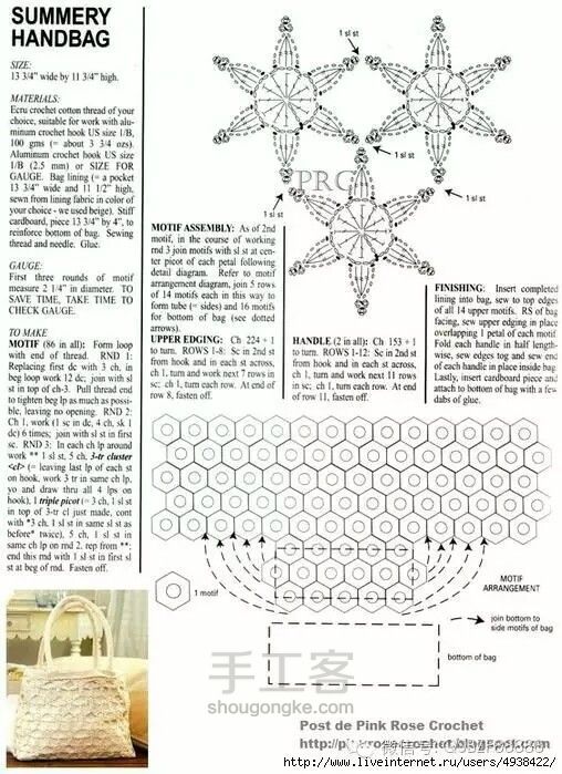 钩针包包 第3步