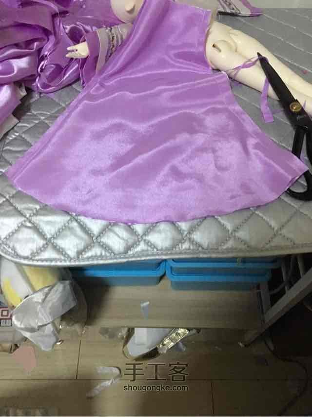 bjd4分古风娃衣 第15步