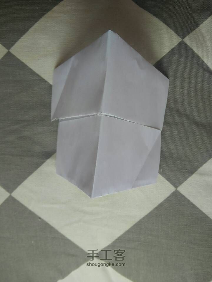 纸折支架（手机支架、油画支架、相框支架都可以） 第7步