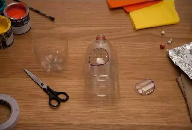 塑料瓶的妙用2（转） 第2步