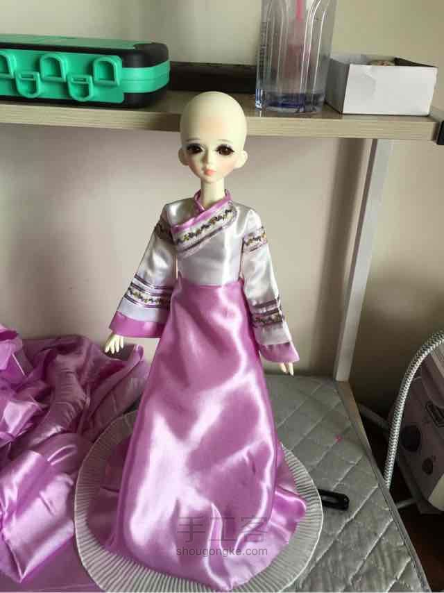 bjd4分古风娃衣 第25步