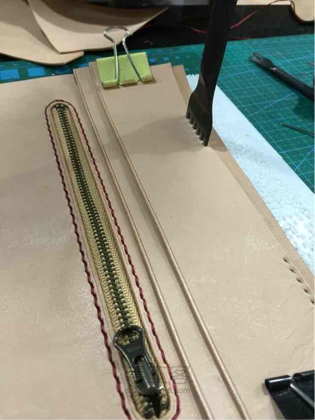 唐草手拿包 第21步
