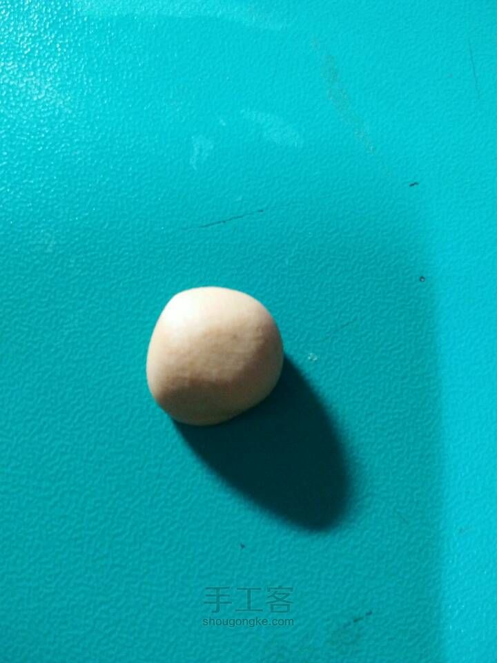 软陶 甜甜圈 😊 第1步