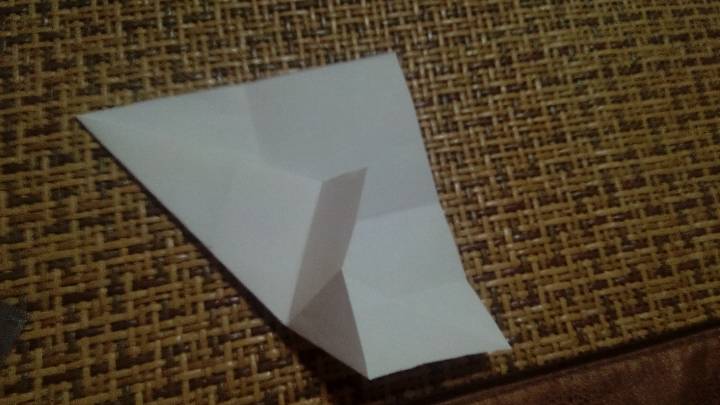折纸八角星～～～ 第4步