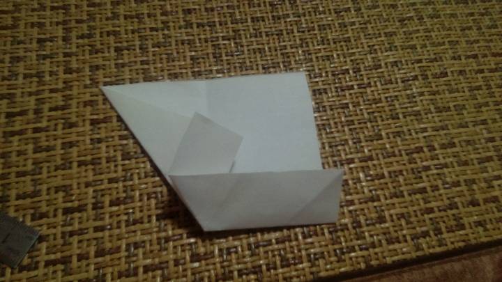 折纸八角星～～～ 第5步