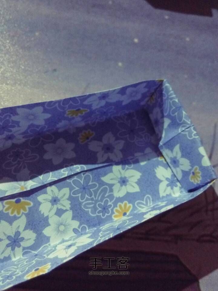 【求婚礼盒】一纸折成（不带里面的教程）-by沐念 第14步