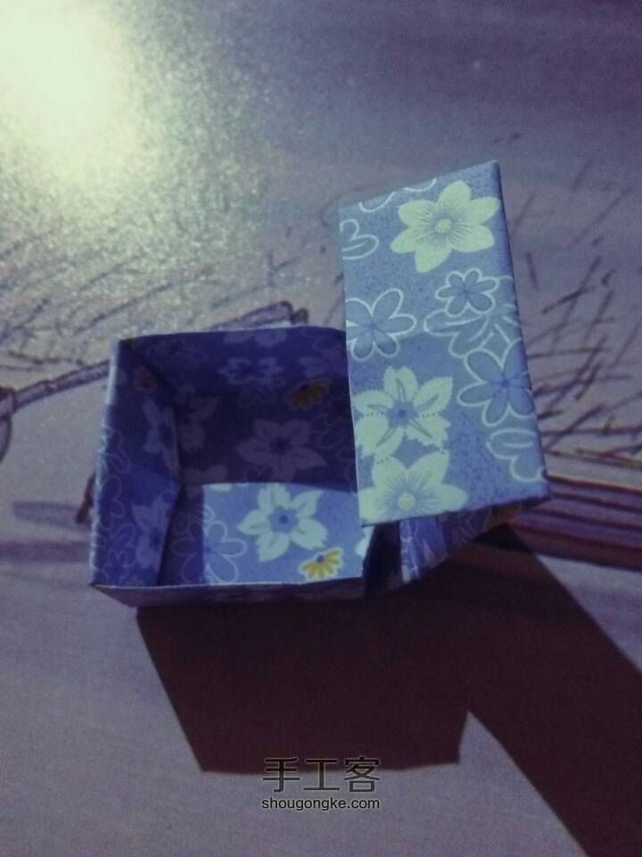 【求婚礼盒】一纸折成（不带里面的教程）-by沐念 第17步
