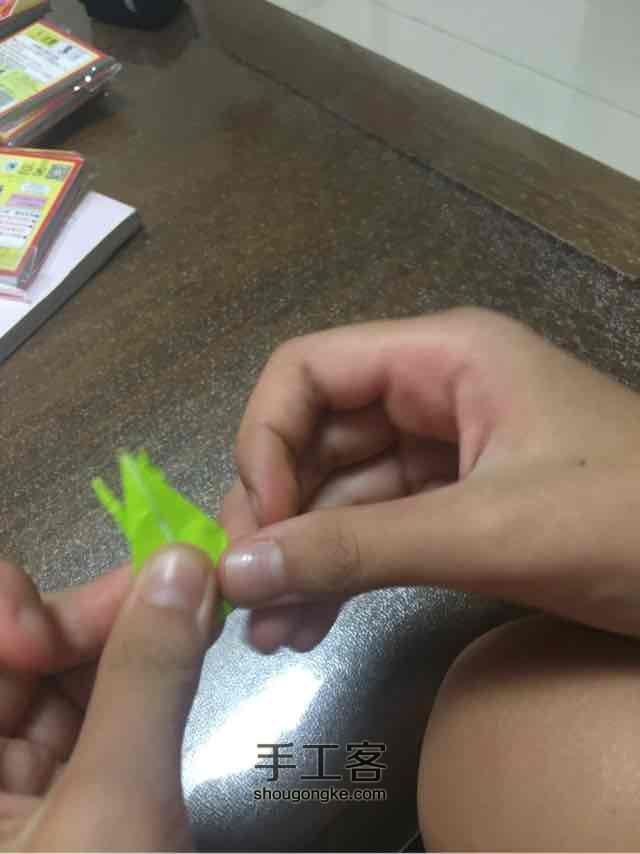 许愿彩虹千纸鹤 第19步