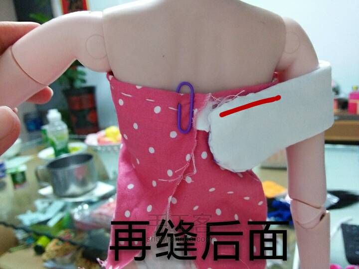 甜美小裙子 第13步