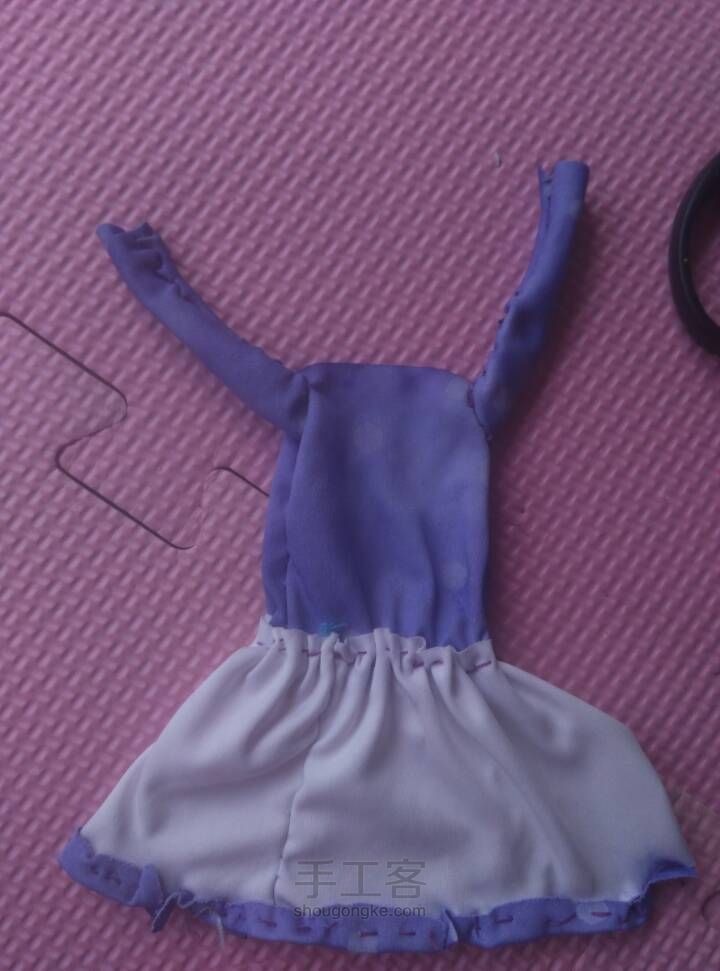 紫色小裙 第17步