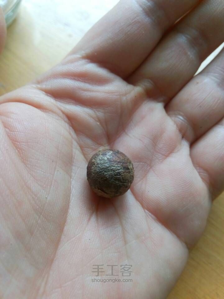 超级简单快速打磨修圆抛光珠子 第6步