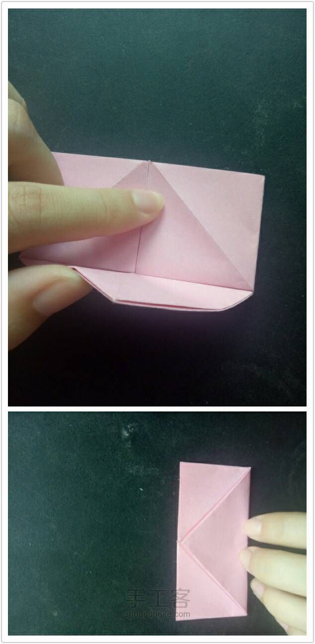 折纸玫瑰 第7步