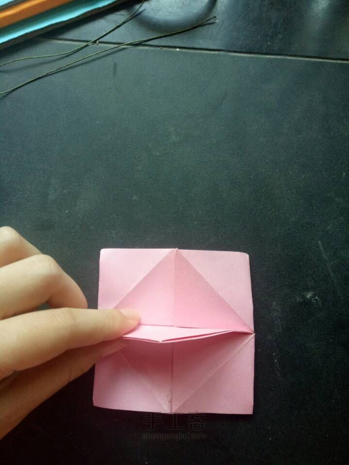 折纸玫瑰 第10步