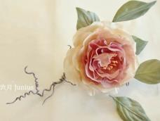 六月星妍手工造花丨八重の小蔷薇