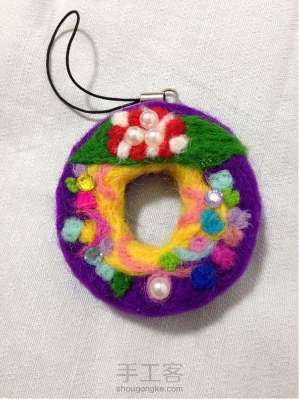 处女秀 第一次接触羊毛毡
