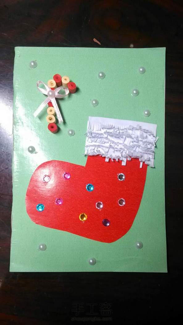 正好幼儿园要做贺卡，谢谢