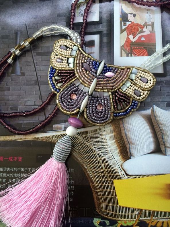 这只蝴蝶太受欢迎了！新年送闺蜜，送好友或者给自己的绝佳DIY饰品。又增加一个配色 第2张