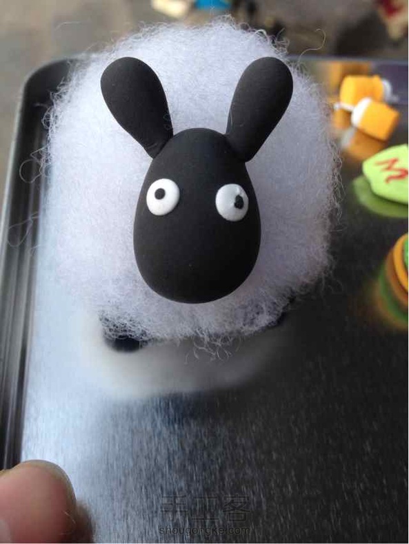 好可爱的小羊，大家羊年快乐哦～😘